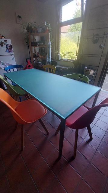 Eetkamer glas tafel beschikbaar voor biedingen