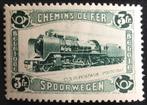 1934 SPOORWEGZEGEL. (TR175) MNH., Postzegels en Munten, Orginele gom, Ophalen of Verzenden, Postfris, Treinen
