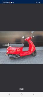 Rode brommer Neco Azzuro 125 cc, Fietsen en Brommers, Brommers | Vespa, Overige modellen, Zo goed als nieuw, Ophalen