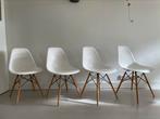 Vitra eames plastic side chairs stoelen dsw wit essen, Huis en Inrichting, Ophalen of Verzenden