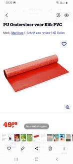 PU ondervloer voor Klik pvc, Ophalen, Nieuw