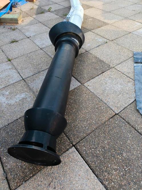 Dakdoorvoer Rookgasafvoer dubbelwandig 60/100mm vaillaint, Doe-het-zelf en Bouw, Ventilatie en Afzuiging, Zo goed als nieuw, Ophalen
