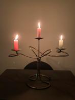 Decoratieve smeedijzeren kandelaar, Enlèvement, Comme neuf, Chandelier