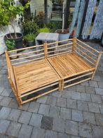 Bamboe bank VidaXL, Tuin en Terras, Ophalen, Zo goed als nieuw