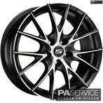 Nw 17 inch Titanium MSW 25 set voor FIAT 500 4x98, Auto-onderdelen, Banden en Velgen, Ophalen of Verzenden, 17 inch, Velg(en)