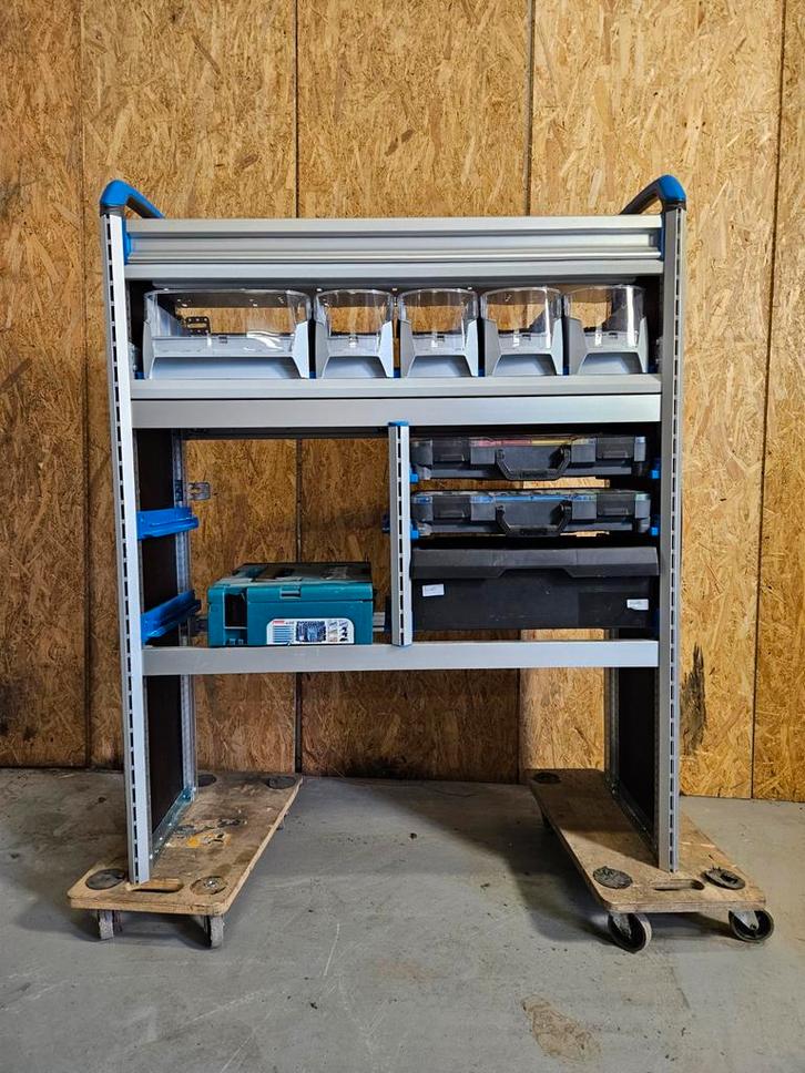 Sortimo inrichting bestelwagen, Doe-het-zelf en Bouw, Steigers, Ophalen