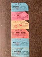 6 tickets belgie, Verzenden