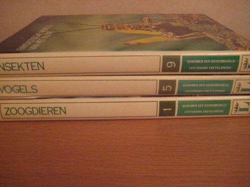 Lekturama encyclopedie : Vogels-Insecten-Zoogdieren – 3 dele, Boeken, Encyclopedieën, Zo goed als nieuw, Los deel, Dieren, Ophalen of Verzenden