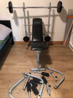 Benchpress fitness drukbank, Enlèvement, Comme neuf, Bras, Banc d'exercice