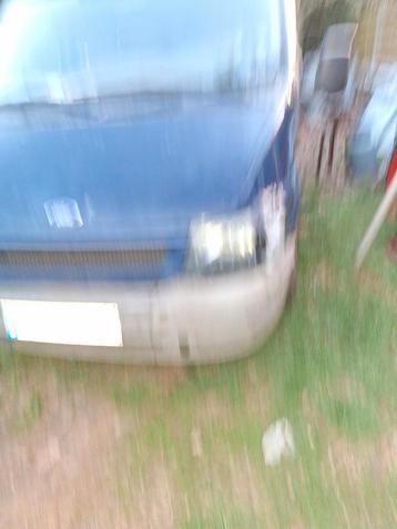 Ford transit 2.0 liter dubbele cabine  lichte vracht, Auto's, Voorwielaandrijving, 4 deurs, Blauw, Particulier