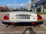 Jaguar XJS Cabrio 5.3 V12 in originele lak, tip-top in orde!, Auto's, Zwart, Cabriolet, Leder, 2 deurs