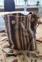 Sac bourse rayé multicolore de marque Elora., Envoi, Neuf, Autres couleurs, Sac à bandoulière