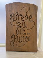 Spreuk "Vrede zij dit huis", Ophalen, Zo goed als nieuw