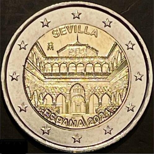 Spanje 2024 - Sevilla - 2 euro CC - UNC, Timbres & Monnaies, Monnaies | Europe | Monnaies euro, Monnaie en vrac, 2 euros, Espagne