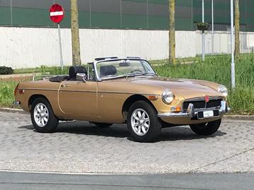 MGB cabriolet uit 1975