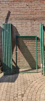 Giardino Tuinpoort 100 x 150 cm + Betafence Bekaert palen, Tuin en Terras, Tuinpoorten, Ophalen, Overige materialen, Gebruikt