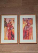 Aquarellen, Antiek en Kunst, Ophalen