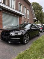 AUDI A6 3X SLINE / OPENDAK /  MATRIX KOPLAMPEN, Auto's, Euro 6, Zwart, Diesel, Particulier