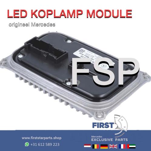 A2179003402 LED KOPLAMP MODULE ORIGINEEL Mercedes KOPLAMPMOD, Auto-onderdelen, Verlichting, Mercedes-Benz, Gebruikt, Ophalen of Verzenden