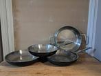 Creuset pannenset (uit de doos), Ophalen, Inox, Inductieplaat, Nieuw
