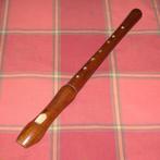 Houten blokfluit, Muziek en Instrumenten, Blaasinstrumenten | Blokfluiten, Ophalen of Verzenden, Zo goed als nieuw