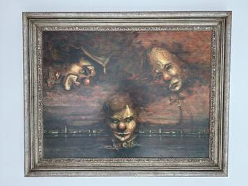 Schilderij 'De 3 gezichten van de stad' Robert Stadius beschikbaar voor biedingen