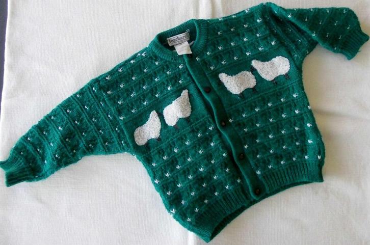 Zeer mooi vest „CACHAREL Paris” Maat:80, Kinderen en Baby's, Babykleding | Maat 80, Zo goed als nieuw, Jongetje of Meisje, Truitje of Vestje