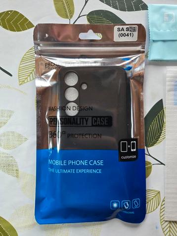 Hoesje Samsung s25 + screenprotector beschikbaar voor biedingen