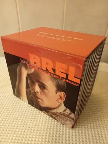 boxset van 10 cd's - Jacques Brel beschikbaar voor biedingen