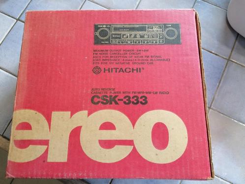 Autoradi Hitachi CS-333, Auto diversen, Autoradio's, Nieuw, Ophalen of Verzenden