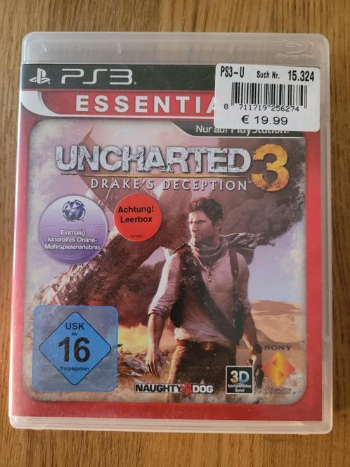 PS3 UNCHARTED 3 Drake's deception, Consoles de jeu & Jeux vidéo, Jeux | Sony PlayStation 3, Comme neuf, Enlèvement ou Envoi