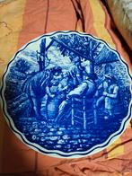 Boch Delfts blauw broeders afbeelding, Antiek en Kunst, Antiek | Wandborden en Tegels, Ophalen of Verzenden