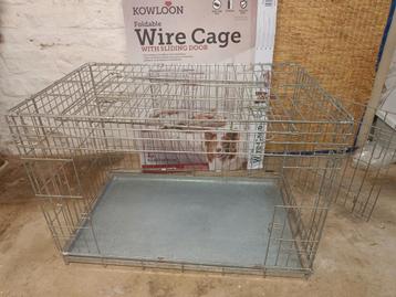 Wire Cage pour chien, 92*57*64 cm disponible aux enchères