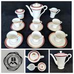ANCIEN SERVICE-À-CAFÉ EN PORCELAINE FRANÇAISE, Gebruikt, Porselein, Compleet servies
