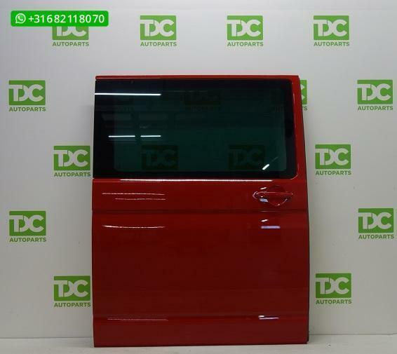 Volkswagen Transporter T6 ('15-'22) Schuifdeur rechts rood, Auto-onderdelen, Carrosserie, Deur, Volkswagen, Rechts, Gebruikt, Ophalen of Verzenden