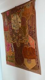 Boho vintage geborduurd wandtapijt, Ophalen, Zo goed als nieuw, 150 tot 200 cm, Rechthoekig