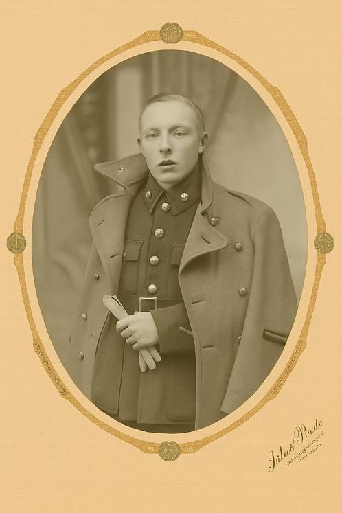 militaire foto (Grenadiers) 1920-1930 40 x 51 cm, Verzamelen, Militaria | Algemeen, Landmacht, Foto of Poster, Ophalen
