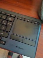draadloze toetsenbord met touchpad, Logitech G, Azerty, Touches multimédia, Enlèvement