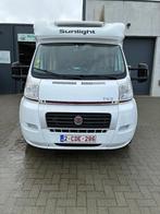fiat ducato sunlight T63, Caravans en Kamperen, Mobilhomes, Koelkast, Particulier, Half-integraal, Fiat