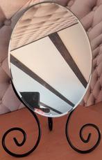 Make-up spiegeltje, Huis en Inrichting, Woonaccessoires | Spiegels, Ophalen, Zo goed als nieuw, Ovaal