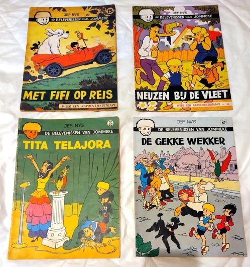 Lot van 4 Jommeke's, Boeken, Stripverhalen, Gelezen, Meerdere stripboeken, Ophalen of Verzenden