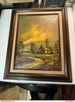 Landschapskader — vintage, Ophalen, Minder dan 50 cm, Gebruikt, 50 tot 75 cm