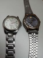 MOET NU WEG!!! LOT SETJE HORLOGES STEEL WATCHES VINTAGE!!, Overige merken, Staal, Gebruikt, Staal