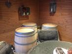 Houten wijnvat , half wijnvat, 150 liter of meer, Ophalen, Zo goed als nieuw, Hout