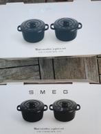 Mini kookpotjes Smeg (NIEUW), Huis en Inrichting, Ophalen of Verzenden, Zo goed als nieuw