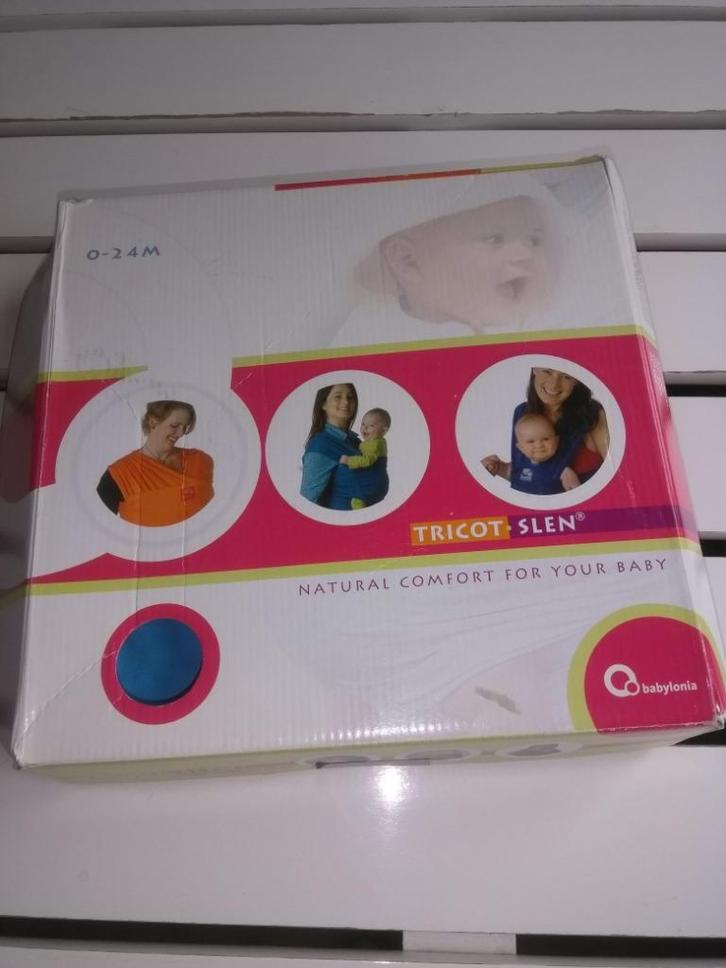 Draagdoek "Babylonia Tricot Slen" Turqouise, Kinderen en Baby's, Babydragers en Draagdoeken, Zo goed als nieuw, Draagdoek, Overige merken