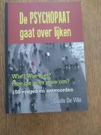 De Psychopaat gaat over lijken / Guido De Ville, Boeken, Ophalen, Nieuw