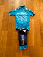 Lichtblauwe dames fietstrui en -broek van Bioracer, Fietsen en Brommers, Zo goed als nieuw, Dames, Bioracer, Bovenkleding