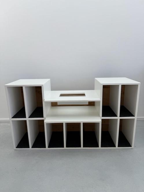 Platenkast voor vinyl (LP), platenspeler en receiver, Huis en Inrichting, Kasten | Overige, Gebruikt, Ophalen