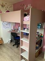 Hoogslaper met bureau, Kinderen en Baby's, Kinderkamer | Bedden, Ophalen, Hoogslaper of Stapelbed, 180 cm of meer, 100 cm of meer